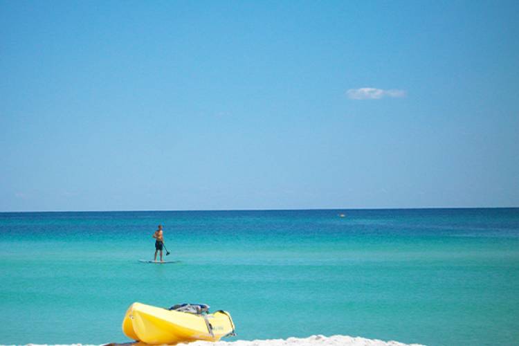 Beach Kayaking and Paddleboarding