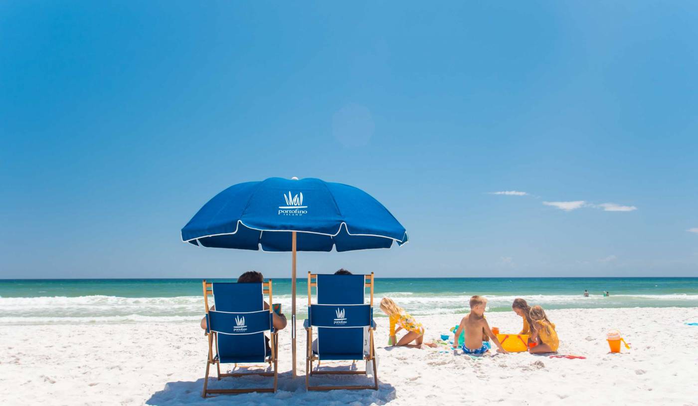 Family at Portofino Island Resort