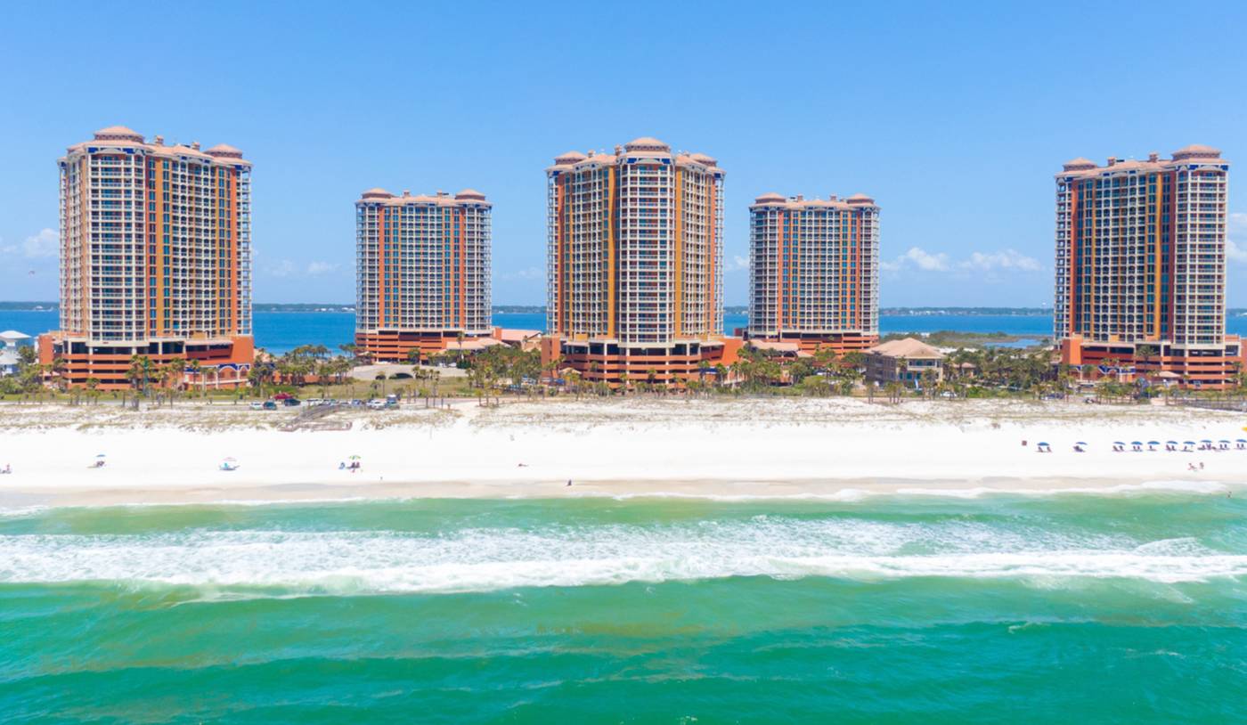 Aerial Five Tower View