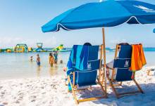 Family activities at Portofino Island Resort's Adventure Cove