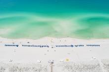 Drone picture on Pensacola Beach