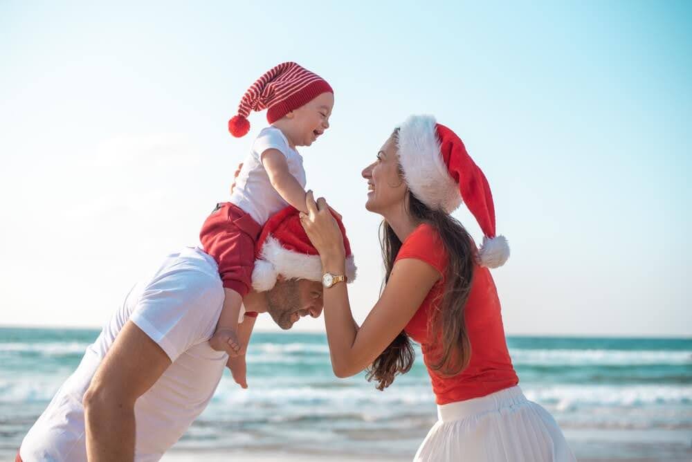 Family Christmas on Pensacola Beach Family Christmas on Pensacola Beach